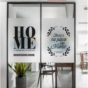 Decal dán chữ và logo