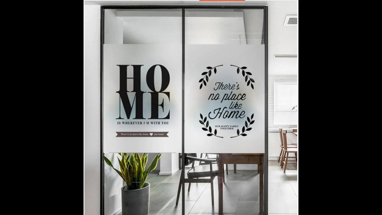 Decal dán chữ và logo